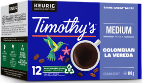 Brand: Timothy's Colombian La Vereda