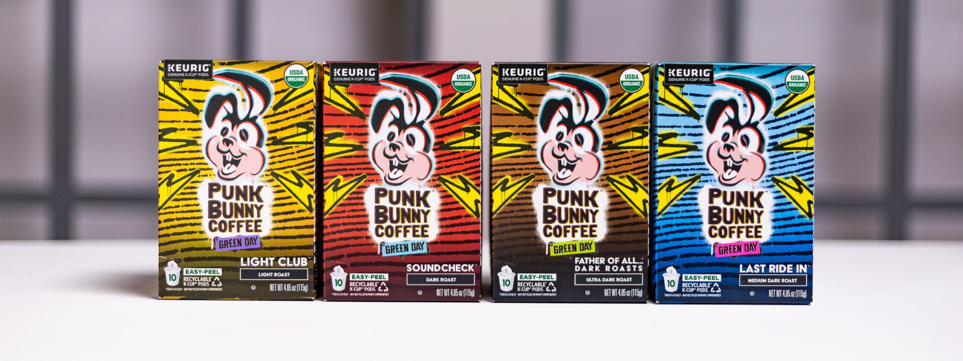 Green Day's Punk Bunny Coffee™ Takes Center Stage as New Keurig